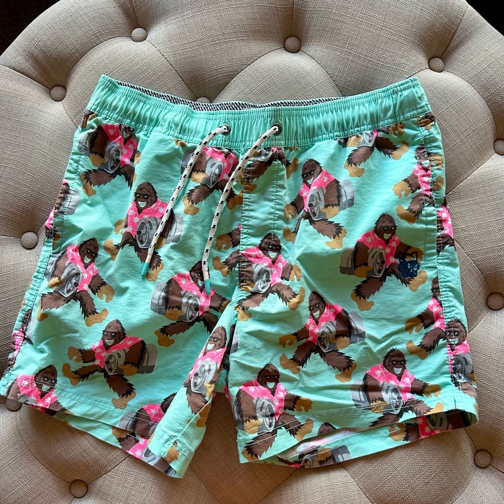 Party Pants Swim Trunks